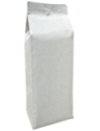 Foil Bags - Quad Seal Gusseted Nylon Bags White 40lb. No Zip