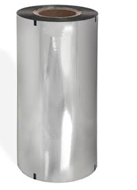 Foil Bag Roll Stock - Metallized Foil Bag Roll Stock Silver 19.25"